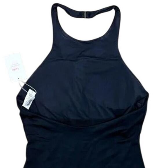 NWT Andie Swim The Luzon Eco One Piece Open Back Swimsuit Removable Cups S Black - Picture 6 of 15